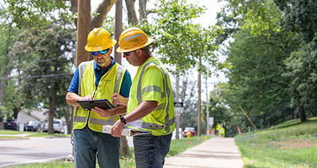 Consumer Energy crews working in the Kalamazoo area to improve reliability